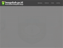 Tablet Screenshot of bungokab.go.id